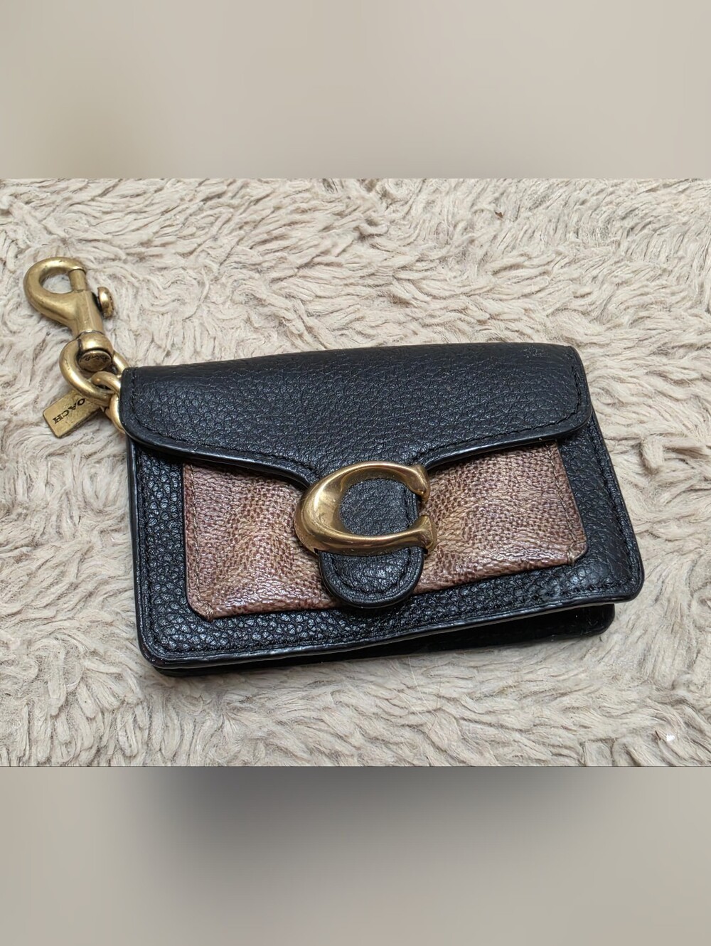 Coach Mini Tabby Bag Charm Keychain